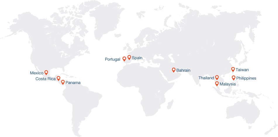Top 10 Locations Map