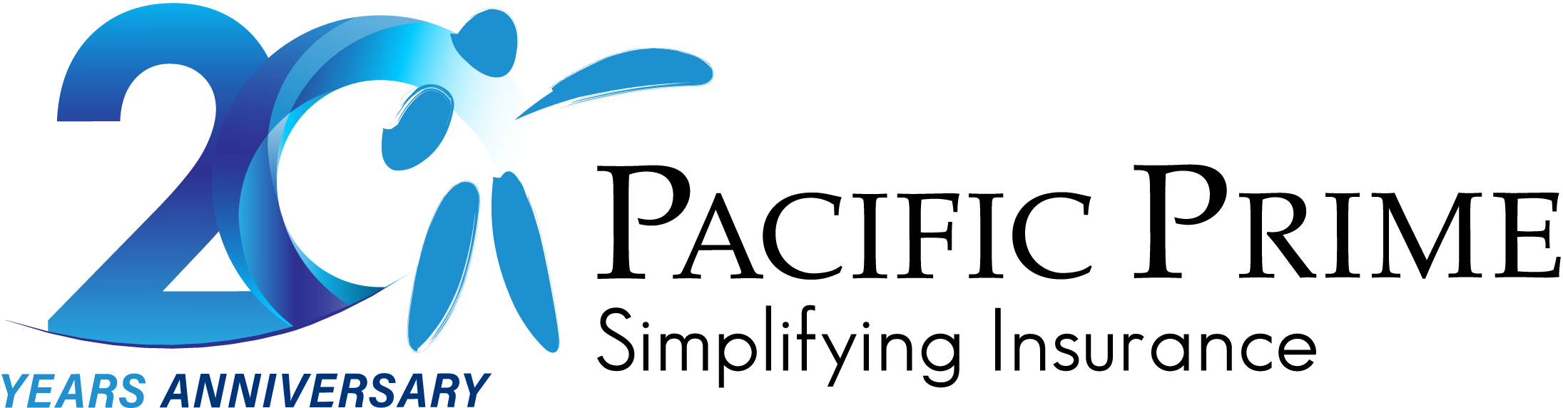 20th Anniversary Logo Pacific Prime