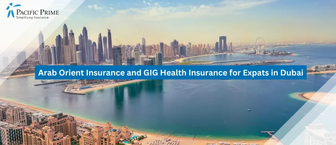 Arab Orient Insurance and GIG Health Insurance for Expats in Dubai