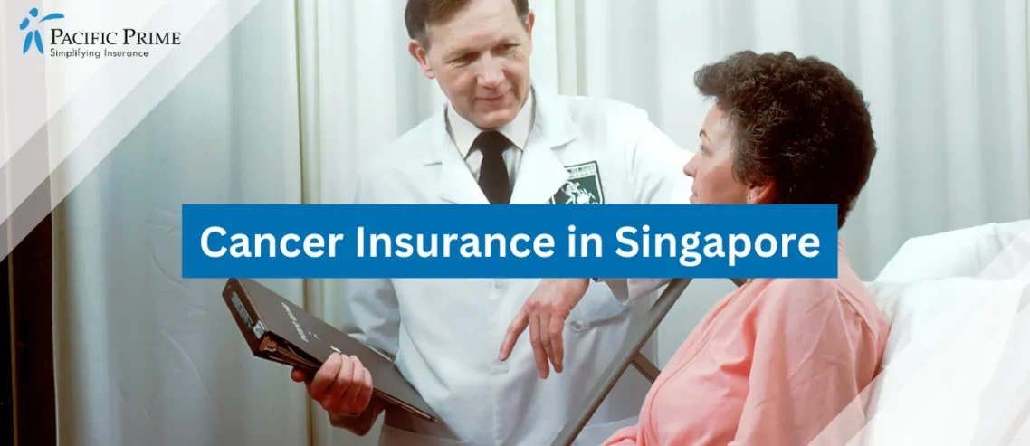 Image of Dental Treatment In Clinic with text overlay of "Cancer Insurance in Singapore"