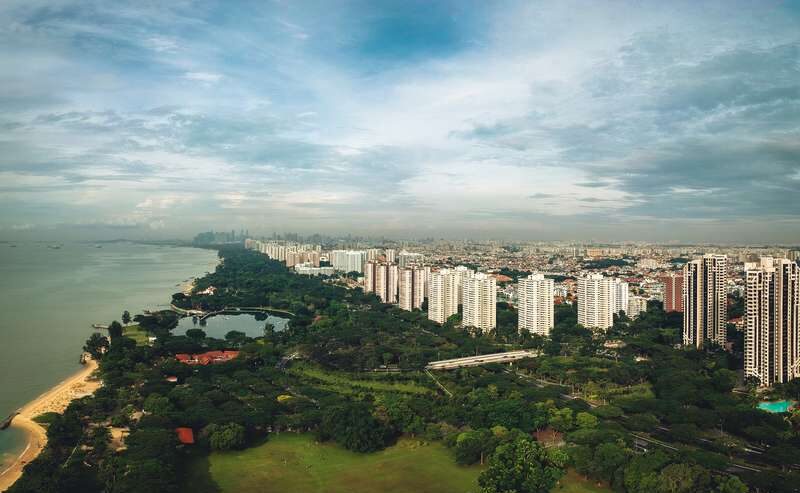 East Coast Singapore Skyline
